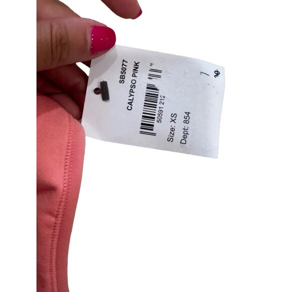 SWEATY BETTY Calypso Pink Sports Bra Size XS NEW - Picture 6 of 6